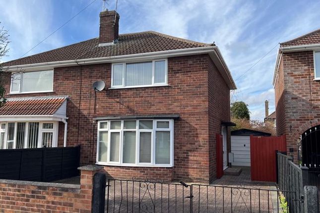 Thumbnail Semi-detached house for sale in Alder Close, North Hykeham, Lincoln