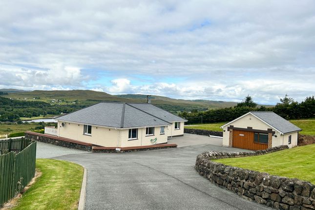 Thumbnail Detached bungalow for sale in Half Of 7 Tote, Skeabost Bridge, Portree