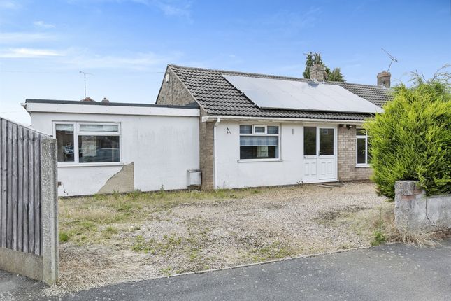 Semi-detached bungalow for sale in Oak Road, Desford, Leicester