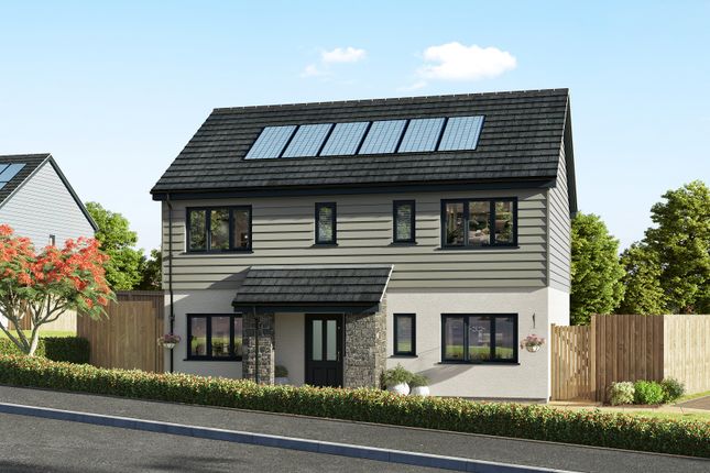 Thumbnail Detached house for sale in Plot 4, Parc Brynygroes, Ystradgynlais, Swansea.