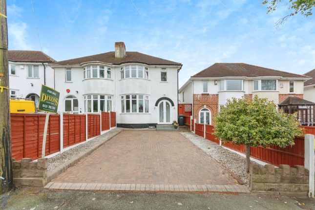Thumbnail Semi-detached house for sale in Pierce Avenue, Solihull, West Midlands