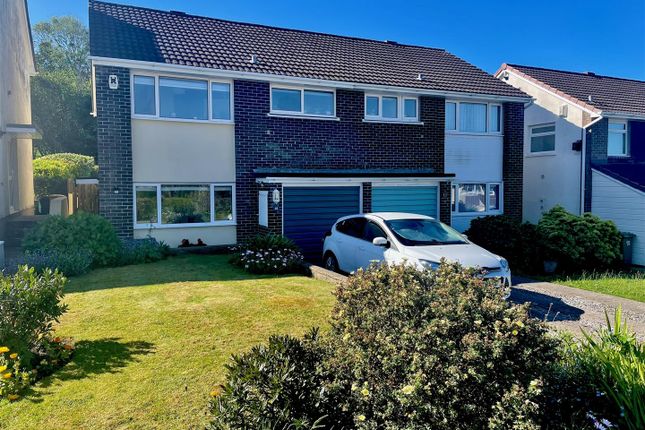 Semi-detached house for sale in Goswela Gardens, Plymstock, Plymouth