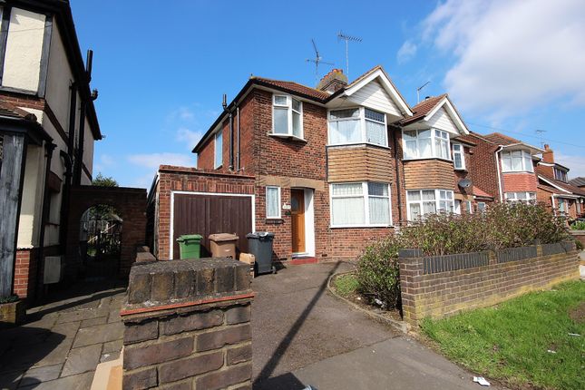 Thumbnail Semi-detached house to rent in Hitchin Road, Luton