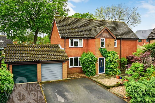Detached house for sale in Meadow Way, Poringland, Norwich