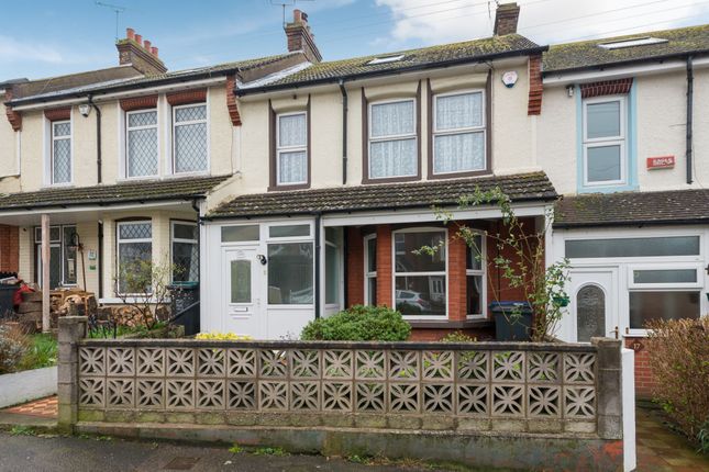 Thumbnail Terraced house for sale in Dane Crescent, Ramsgate