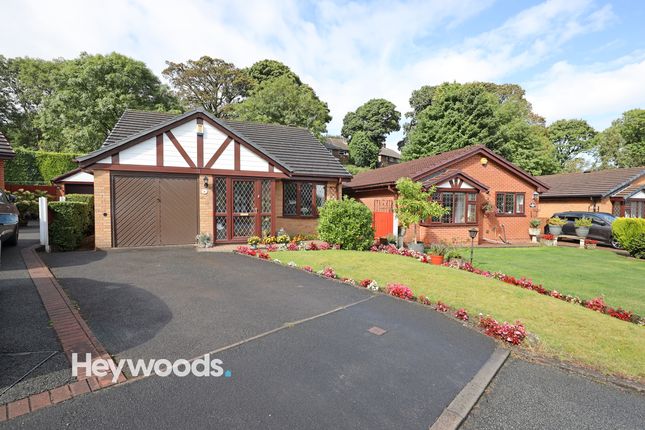 Thumbnail Detached bungalow for sale in Redheath Close, Silverdale, Newcastle-Under-Lyme