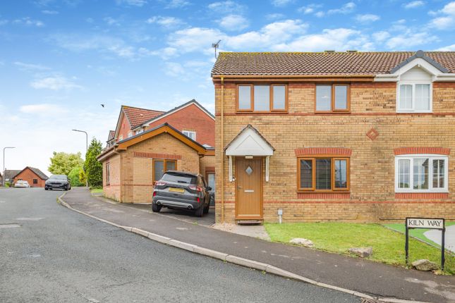 Thumbnail Semi-detached house for sale in Kiln Way, Undy, Caldicot, Monmouthshire