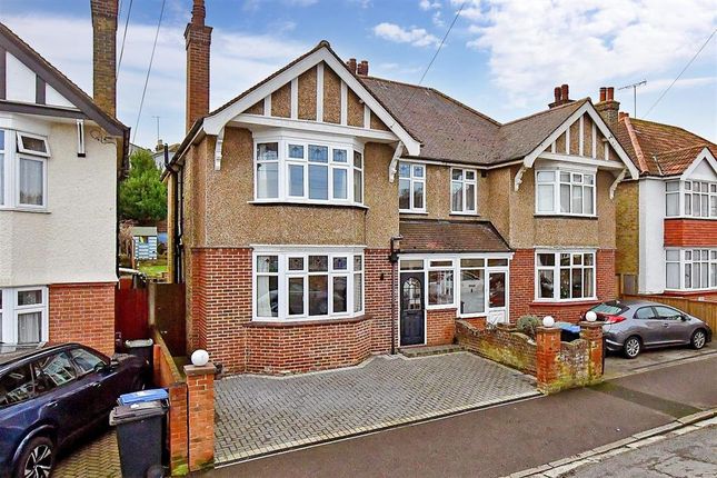 Semi-detached house for sale in King Edward Avenue, Broadstairs, Kent