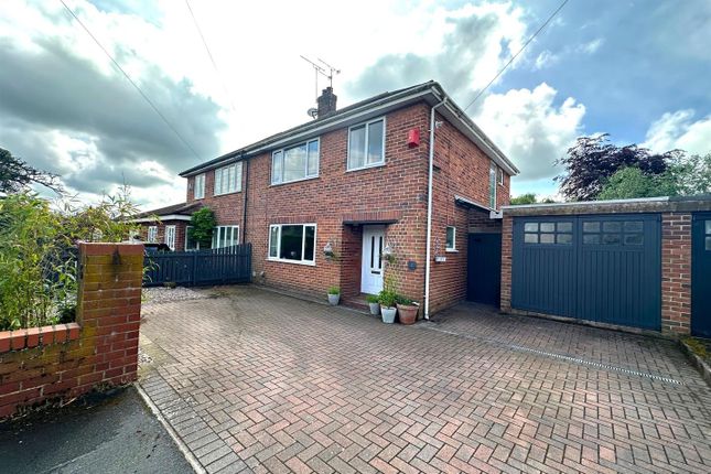 Thumbnail Semi-detached house for sale in Westfield Drive, Wistaston, Cheshire