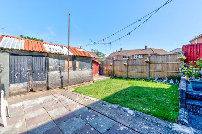 End terrace house for sale in Clevedon Road, Llanrumney, Cardiff.