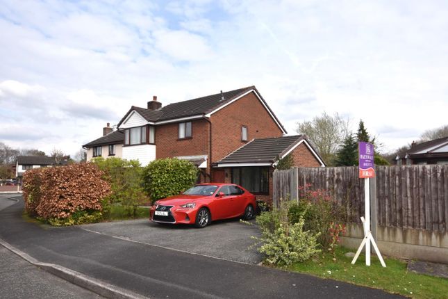 Thumbnail Detached house for sale in Raleigh Close, Old Hall, Warrington
