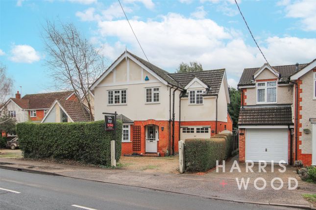 Thumbnail Detached house for sale in Halstead Road, Stanway, Colchester, Essex