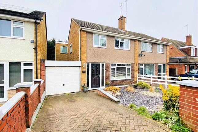 Thumbnail Semi-detached house for sale in Packer Avenue, Leicester Forest East