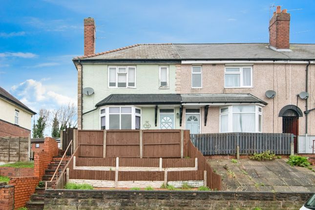 Thumbnail End terrace house for sale in Highfield Road, Tipton