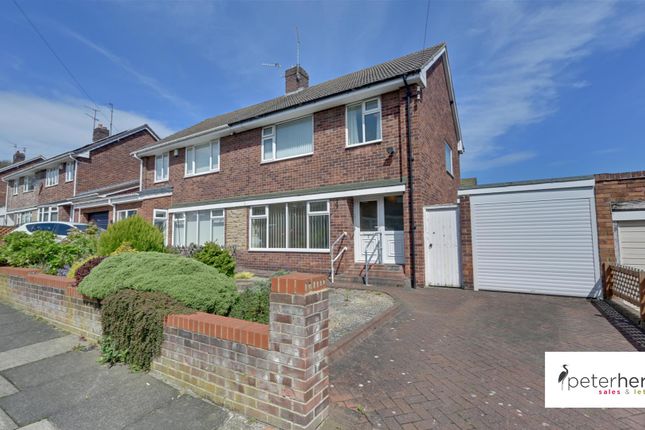 Thumbnail Semi-detached house for sale in Haslemere Drive, Humbledon, Sunderland