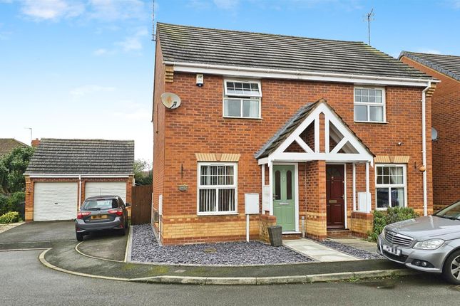 Semi-detached house for sale in Shaef Close, Hilton, Derby