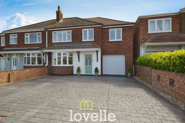 Semi-detached house for sale in Pearson Road, Cleethorpes