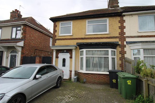 Thumbnail Semi-detached house to rent in Orme Road, West Town, Peterborough