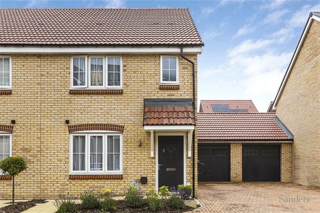 Thumbnail Semi-detached house for sale in Eyre Close, Bishops Stortford