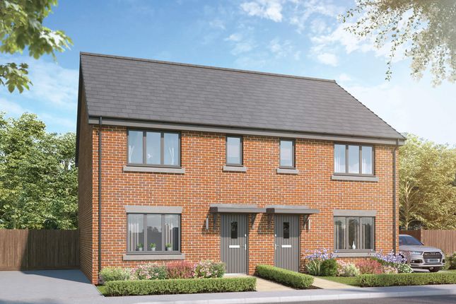 Thumbnail Semi-detached house for sale in "The Faber" at Stoke Albany Road, Desborough, Kettering
