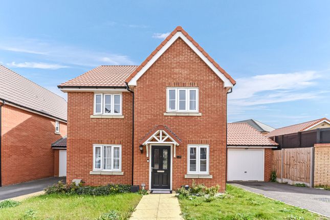 Thumbnail Detached house for sale in Songbird Crescent, Chattenden, Rochester, Kent.