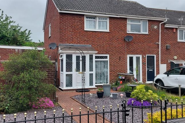 End terrace house for sale in Buxton Close, Newport
