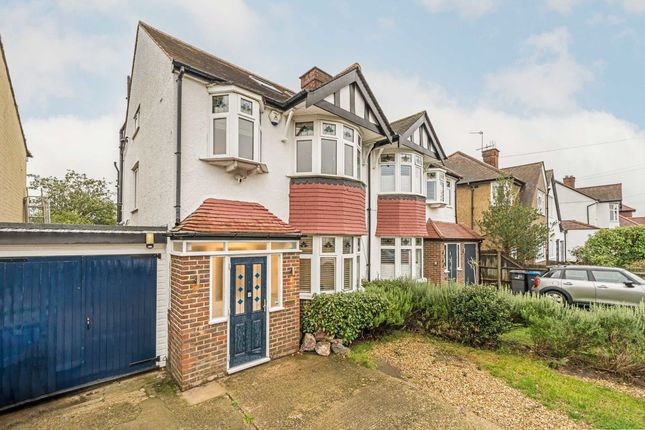 Thumbnail Semi-detached house for sale in Parkside Crescent, Berrylands, Surbiton