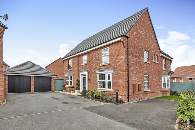 Thumbnail Detached house for sale in Rook Drive, Burton-On-Trent, Staffordshire