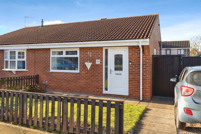 Thumbnail Semi-detached bungalow for sale in Hornbeam Close, Ormesby, Middlesbrough