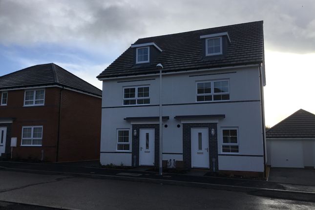 Semi-detached house to rent in Ffordd Y Spitfire, Barry