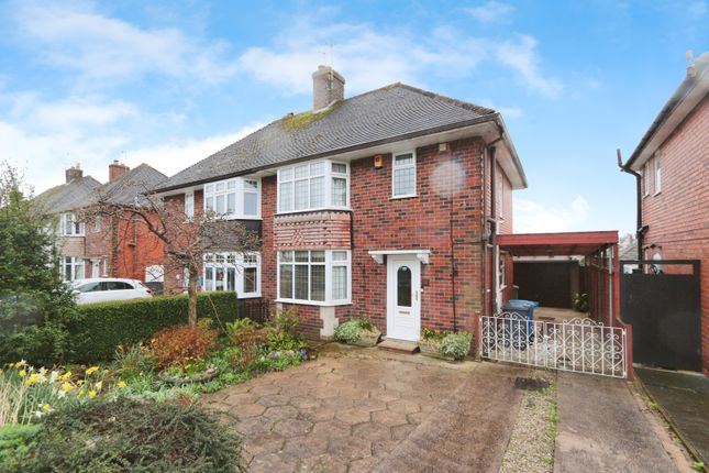 Thumbnail Semi-detached house for sale in Orchard View Road, Chesterfield, Derbyshire