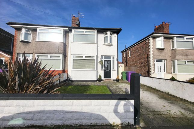 Thumbnail Semi-detached house for sale in Corwen Road, Liverpool, Merseyside