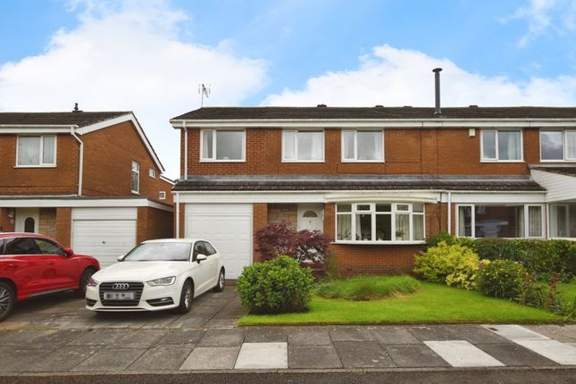 Thumbnail Semi-detached house for sale in Ebchester Court, Newcastle Upon Tyne