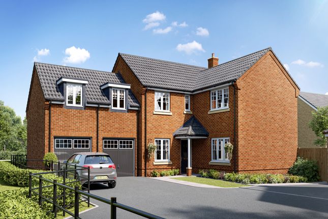 Thumbnail Detached house for sale in "The Oxford" at Burwell Road, Exning, Newmarket