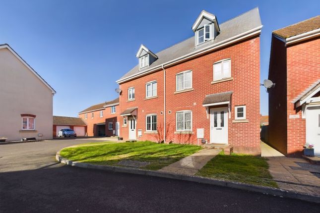 Thumbnail Town house for sale in Links Close, Burnham-On-Sea, Somerset