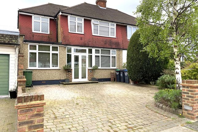 Thumbnail Semi-detached house for sale in Fircroft Road, Chessington, Surrey.