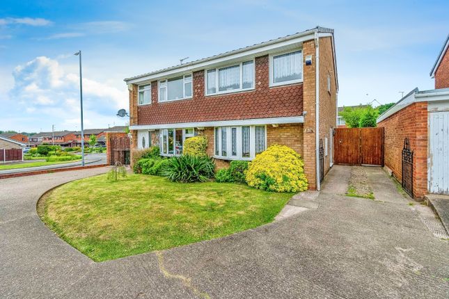 Thumbnail Semi-detached house for sale in Faversham Close, Walsall