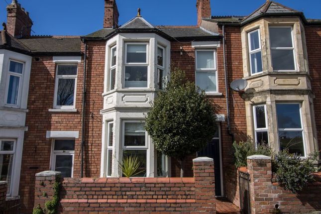 Terraced house for sale in Plassey Square, Penarth