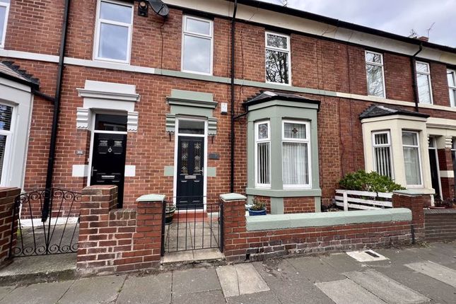 Thumbnail Terraced house for sale in Queen Alexandra Road, North Shields