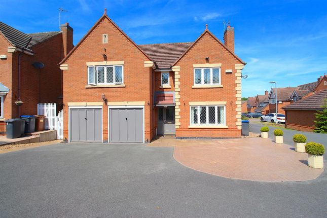 Thumbnail Detached house for sale in Buttercup Close, Groby