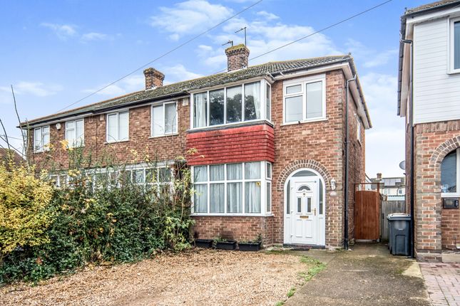 Thumbnail Semi-detached house to rent in Cedar Road, Bedford