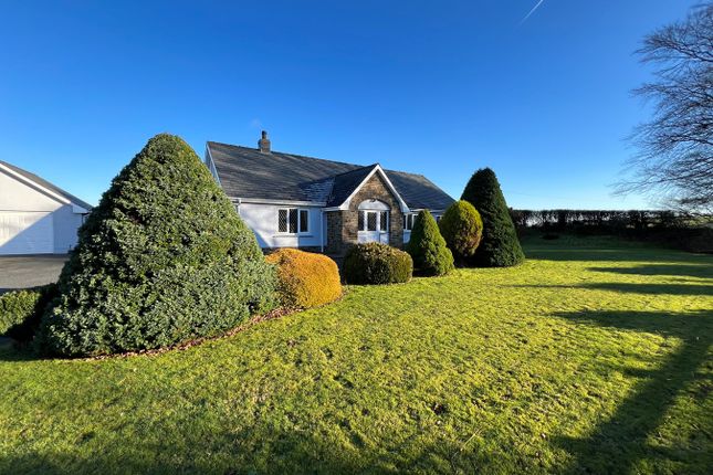 Thumbnail Detached bungalow for sale in Bwlchygroes, Llandysul
