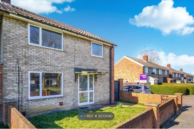 Thumbnail End terrace house to rent in Glastonbury Road, Corby