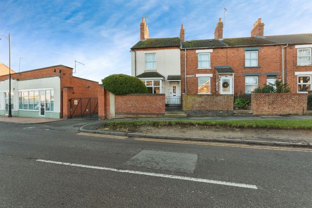 Thumbnail End terrace house for sale in Farndish Road, Irchester, Wellingborough