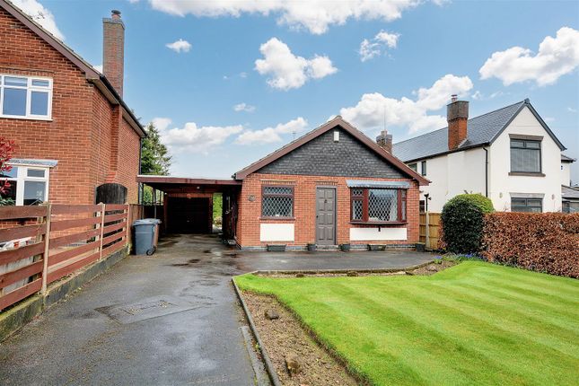 Thumbnail Detached bungalow for sale in High Lane West, West Hallam, Ilkeston