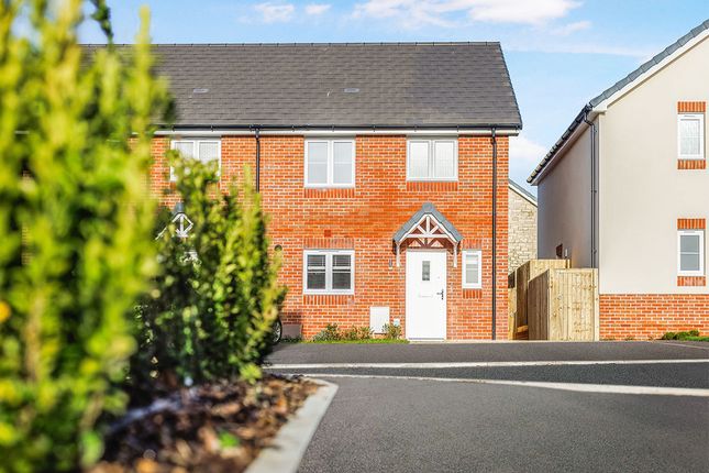 Thumbnail Semi-detached house for sale in "The Eveleigh" at Chard Road, Axminster