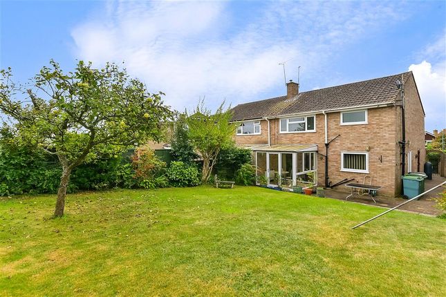 Thumbnail Semi-detached house for sale in Greystones Road, Bearsted, Maidstone, Kent