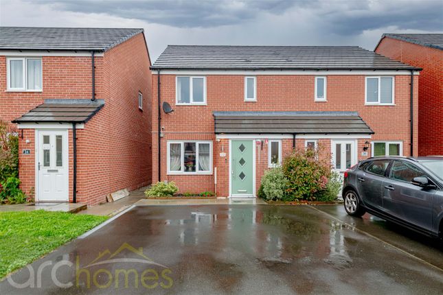 Thumbnail Semi-detached house for sale in Topping Green, Hindley Green, Wigan