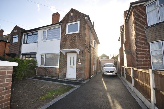 Thumbnail Semi-detached house to rent in Jubilee Road, Shelton Lock, Derby