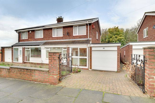Thumbnail Semi-detached house for sale in Dartmouth Avenue, Low Fell, Gateshead